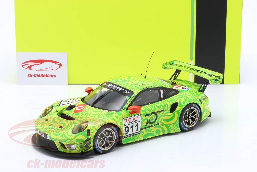 Porsche 911 GT3 R #911 VLN 6 Nürburgring 2018 Manthey Racing 1:18 Ixo
