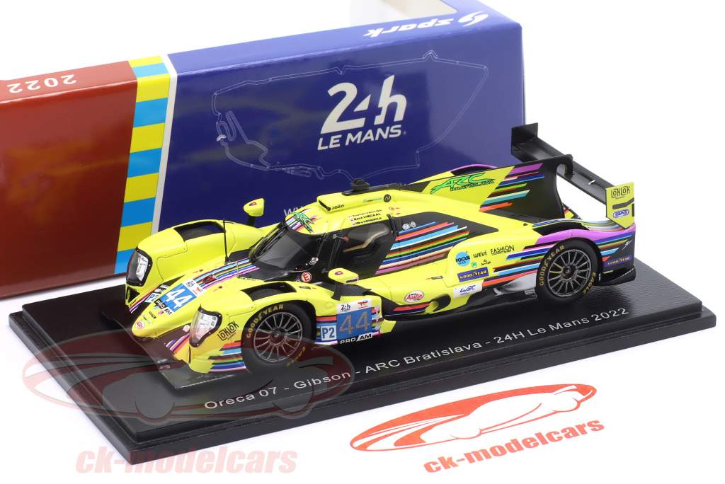 Oreca 07 #44 24h LeMans 2022 ARC Bratislava 1:43 Spark