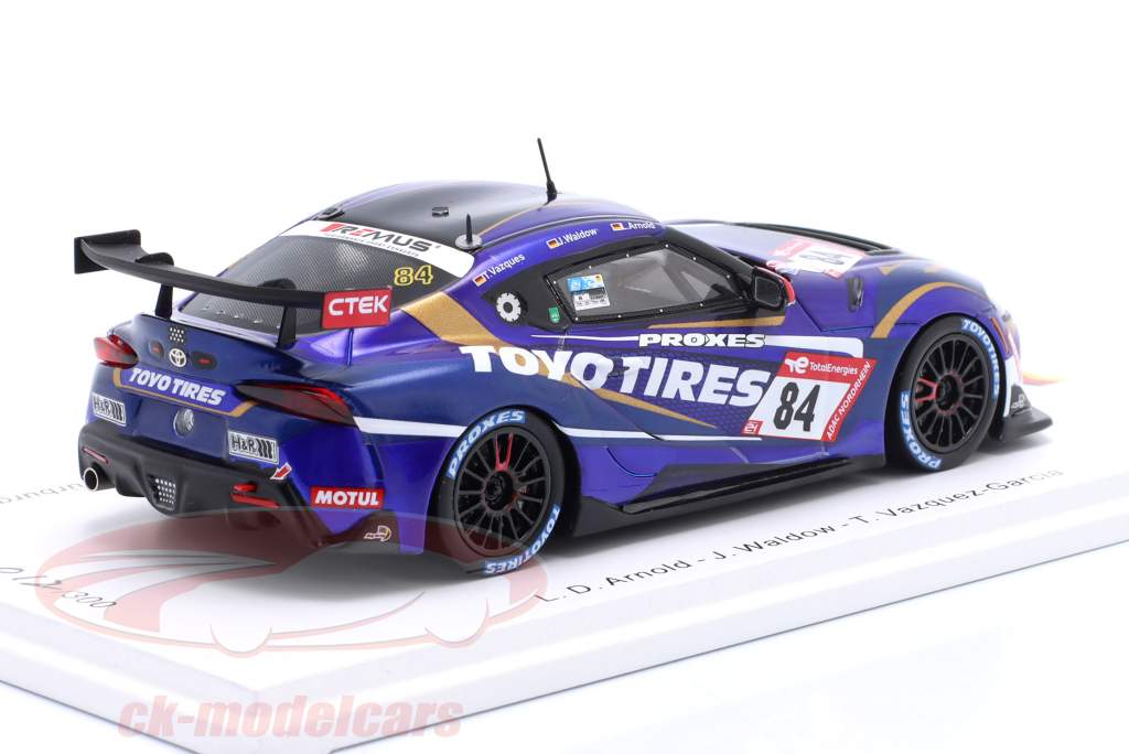 Spark 1:43 Toyota GR Supra GT4 #84 24h Nürburgring 2022 TOYO