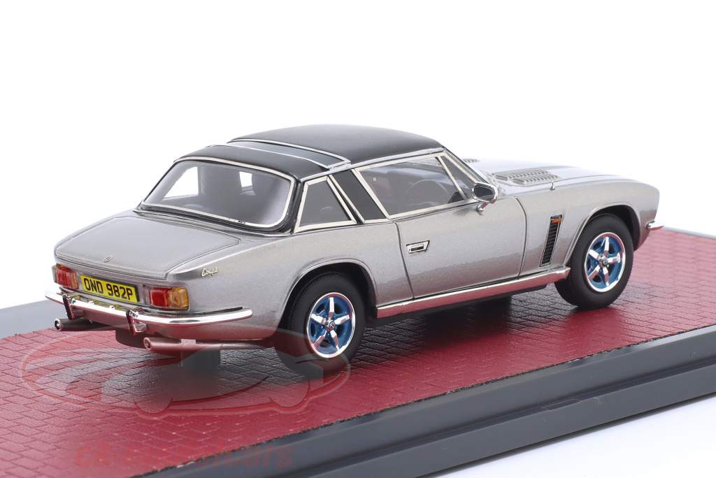 Jensen Interceptor Sill Coupe 1975 zilver / zwart 1:43 Matrix
