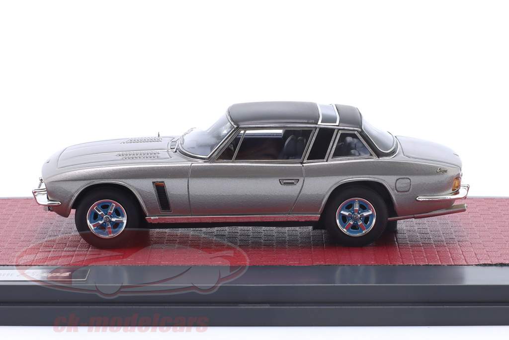 Jensen Interceptor Sill Coupe 1975 zilver / zwart 1:43 Matrix
