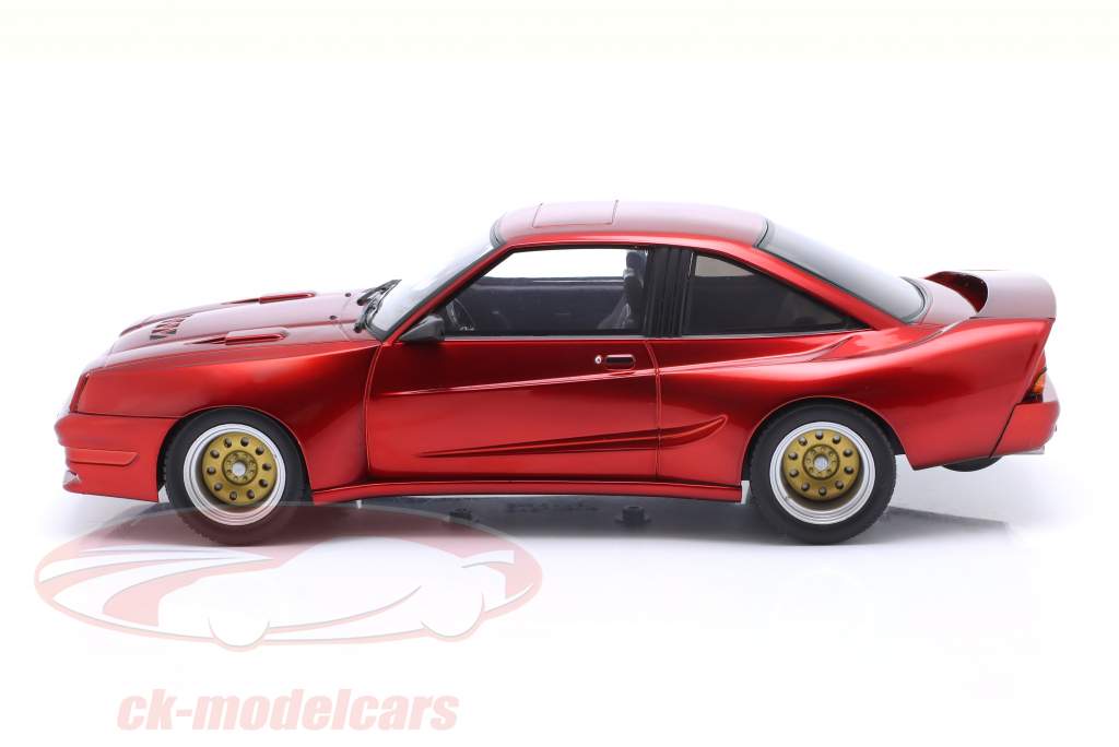 Opel Manta B Mattig Año de construcción 1991 rojo oscuro metálico 1:18 ModelCar Group