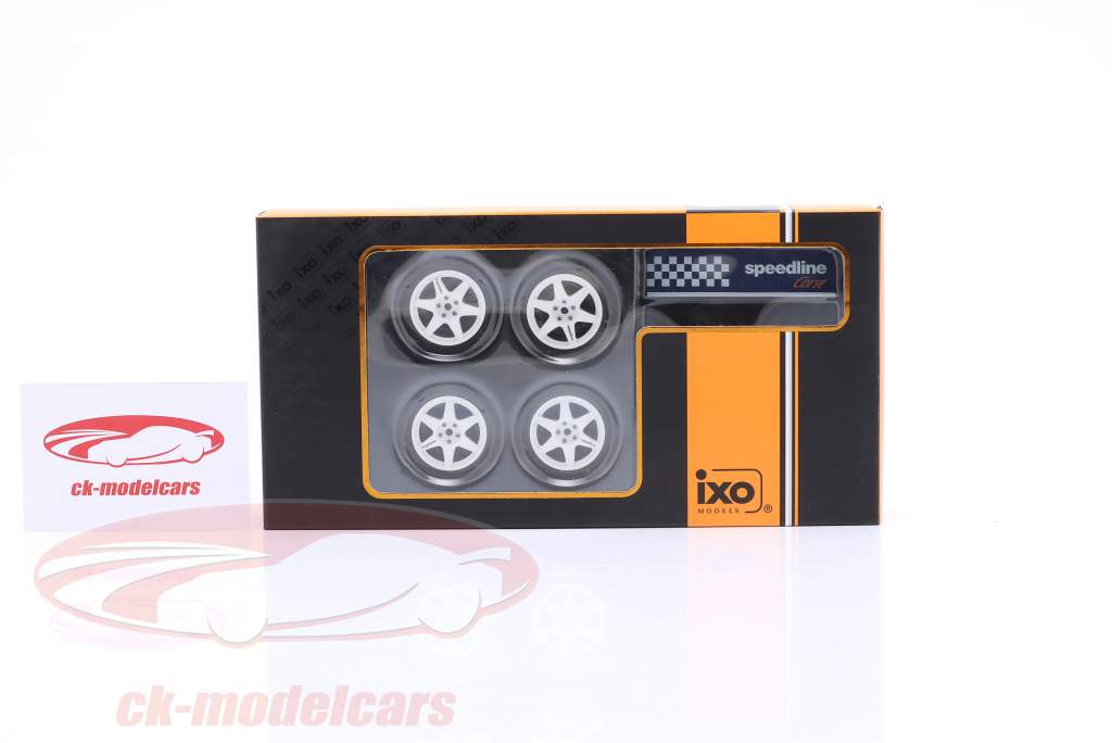 pneus e aros Set (4 Pedaço) Speedline com ficar 1:18 Ixo