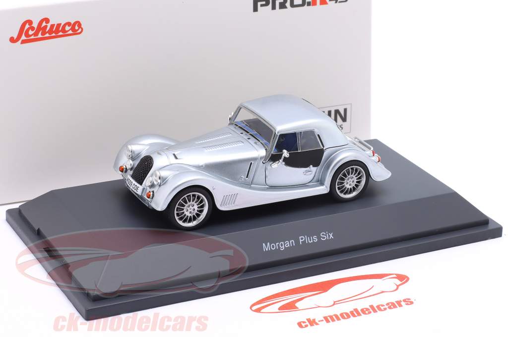 Morgan Plus Six Closed Top silber 1:43 Schuco