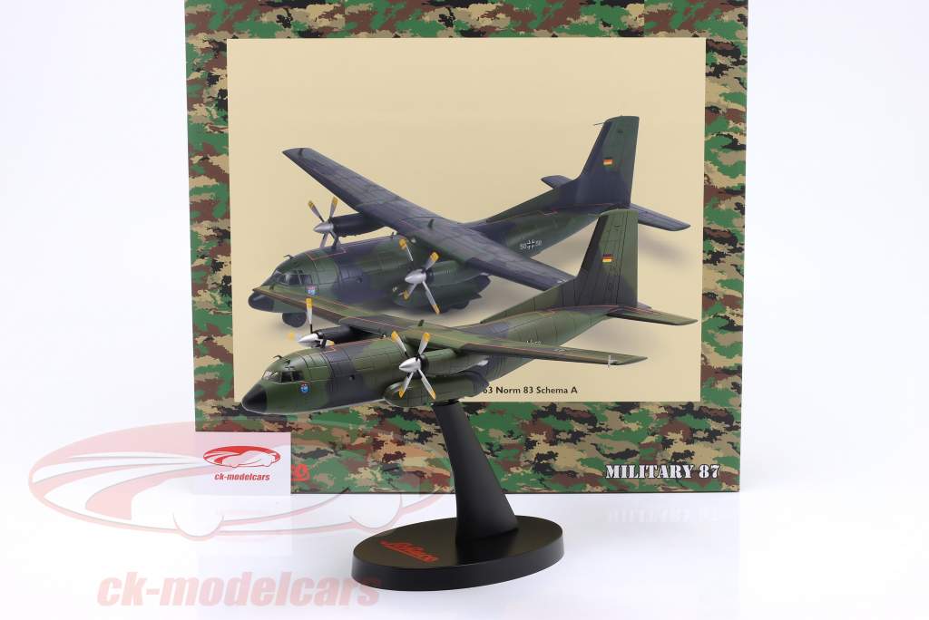 Transall C160D LTG63 luftvåben Fly 1:87 Schuco