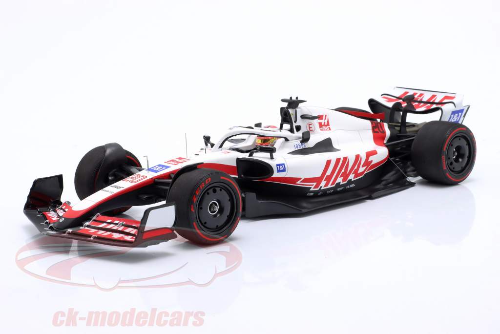 F1 ミニチャンプス1/18 ハース　haas マグネッセン　バーレーン2022 1/18 ミニチャンプス 117220120 ハース F1 チーム VF-22