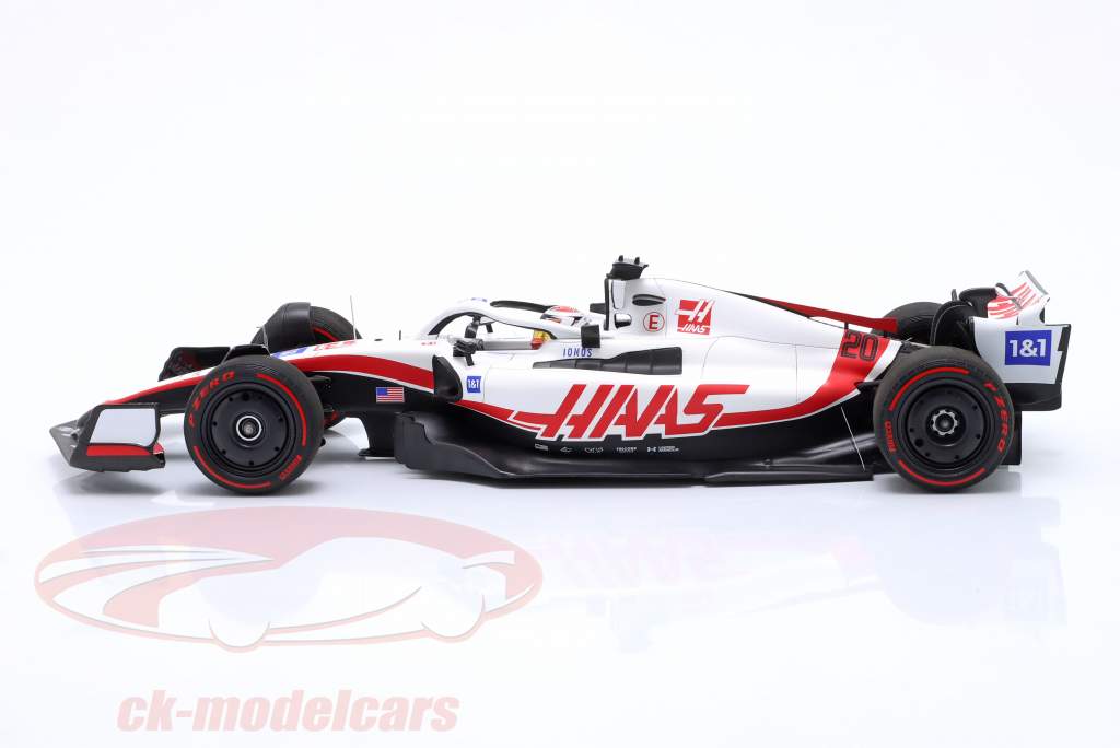 Kevin Magnussen Haas VF-22 #20 5th Bahrain GP formula 1 2022 1:18 Minichamps