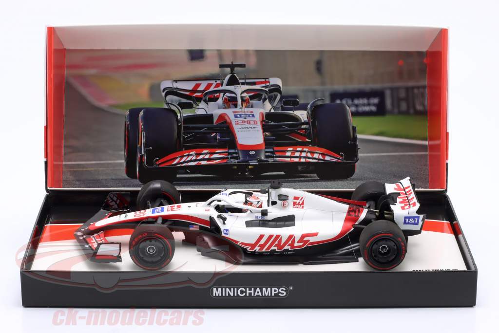 Kevin Magnussen Haas VF-22 #20 5e Bahrein GP formule 1 2022 1:18 Minichamps