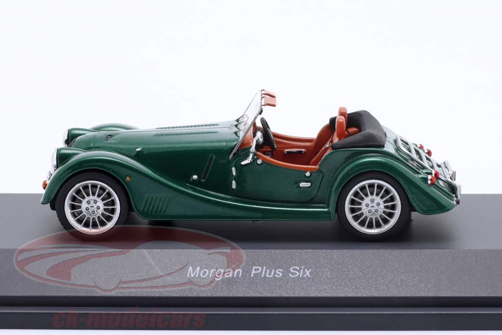 Morgan Plus Six Open Top verde 1:43 Schuco