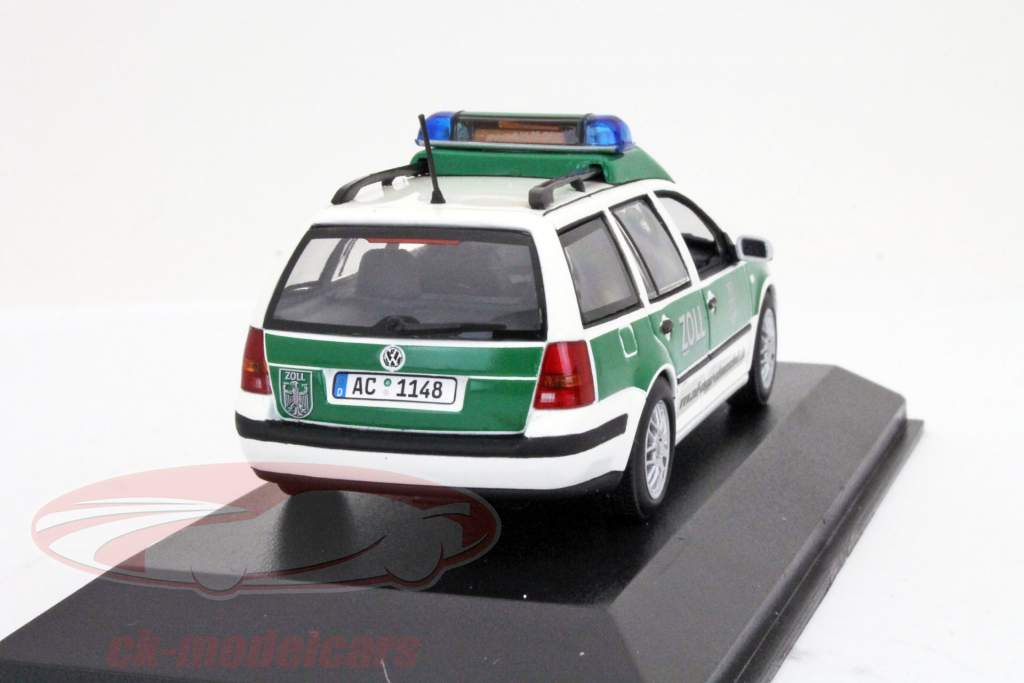 Volkswagen Golf Variant German customs Minichamps 2004 1:43
