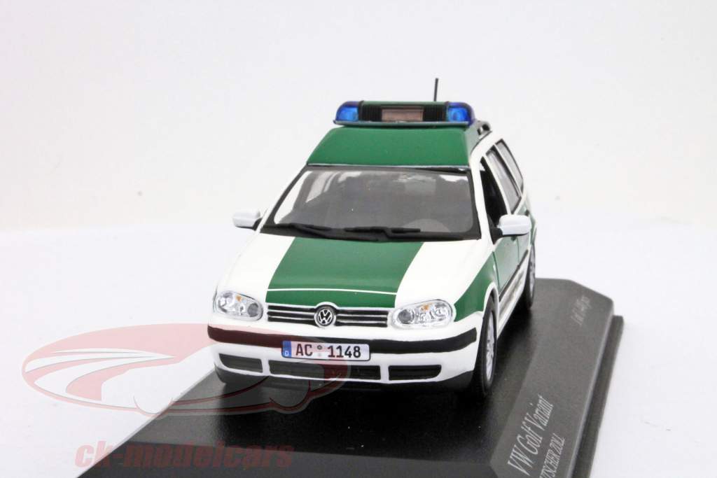 Volkswagen Golf Variant German customs Minichamps 2004 1:43
