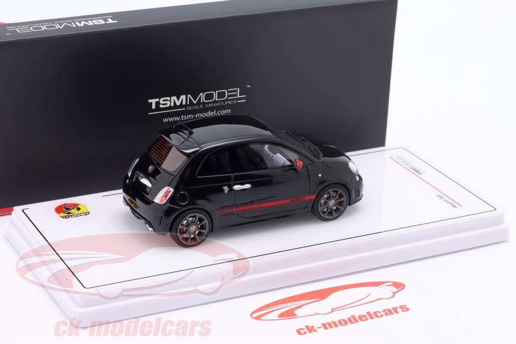 Fiat Abarth 595 黒 1:43 Truescale