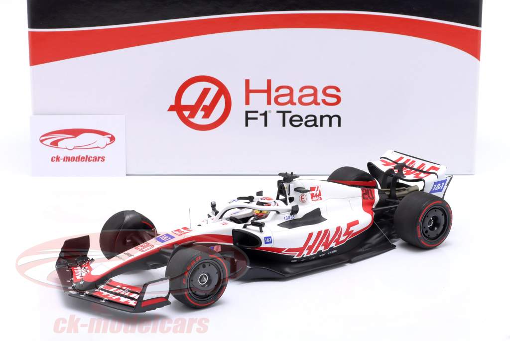 Kevin Magnussen Haas VF-22 #20 5e Bahrein GP formule 1 2022 1:18 Minichamps