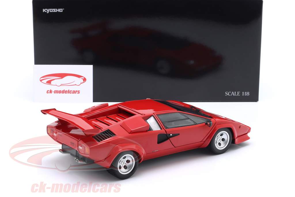 Lamborghini Countach LP500S Byggeår 1982 rød 1:18 Kyosho