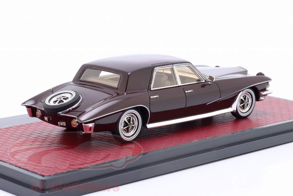 Stutz Duplex Sedan Année de construction 1971 bordeaux 1:43 Matrix