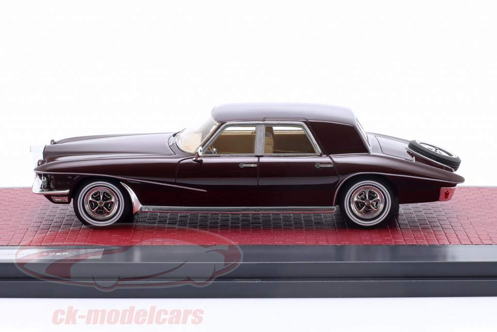 Stutz Duplex Sedan Année de construction 1971 bordeaux 1:43 Matrix