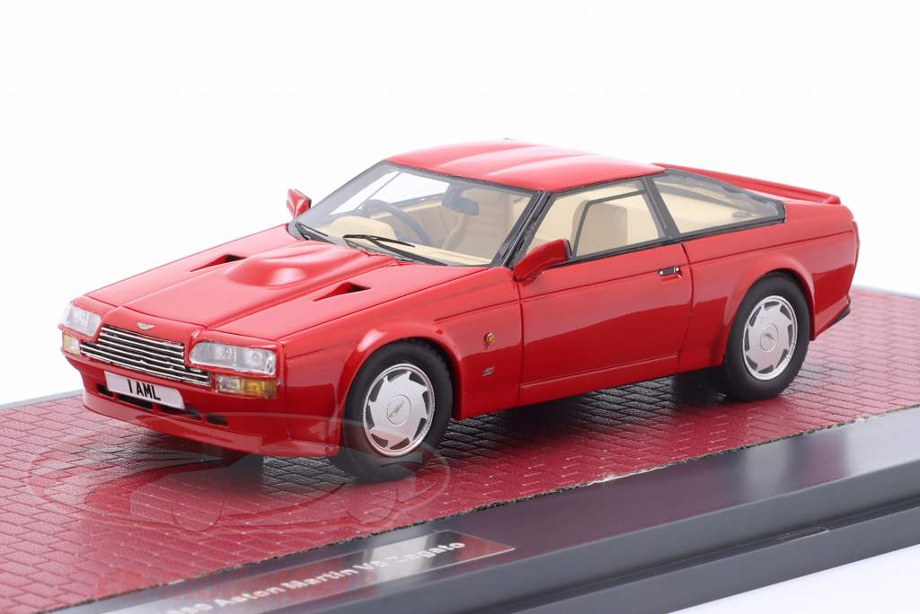 Aston Martin V8 Zagato ano de construção 1988 vermelho 1:43 Matrix