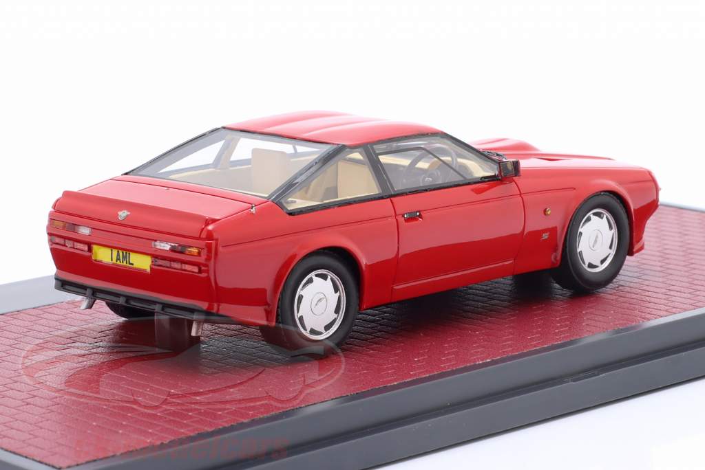 Aston Martin V8 Zagato Baujahr 1988 rot 1:43 Matrix