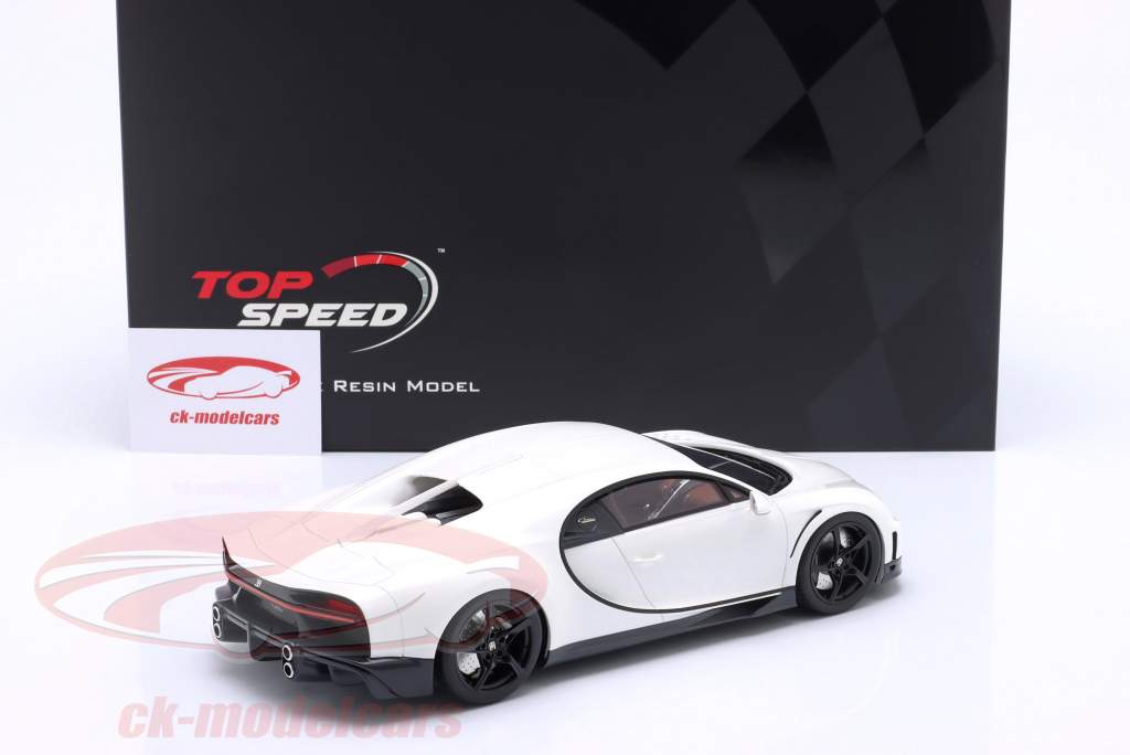 Bugatti Chiron Super Sport Bouwjaar 2021 wit 1:18 TrueScale