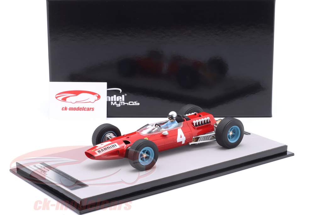 Lorenzo Bandini Ferrari 512 #4 4th Italien GP Formel 1 1965 1:18 Tecnomodel