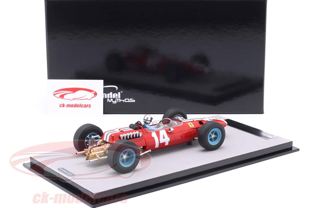 Pedro Rodriguez Ferrari 512 #14 5ème Etats-Unis GP formule 1 1965 1:18 Tecnomodel