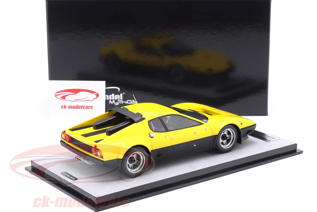 Ferrari 512 BB Clienti Corsa 1978 Modena amarillo 1:18 Tecnomodel