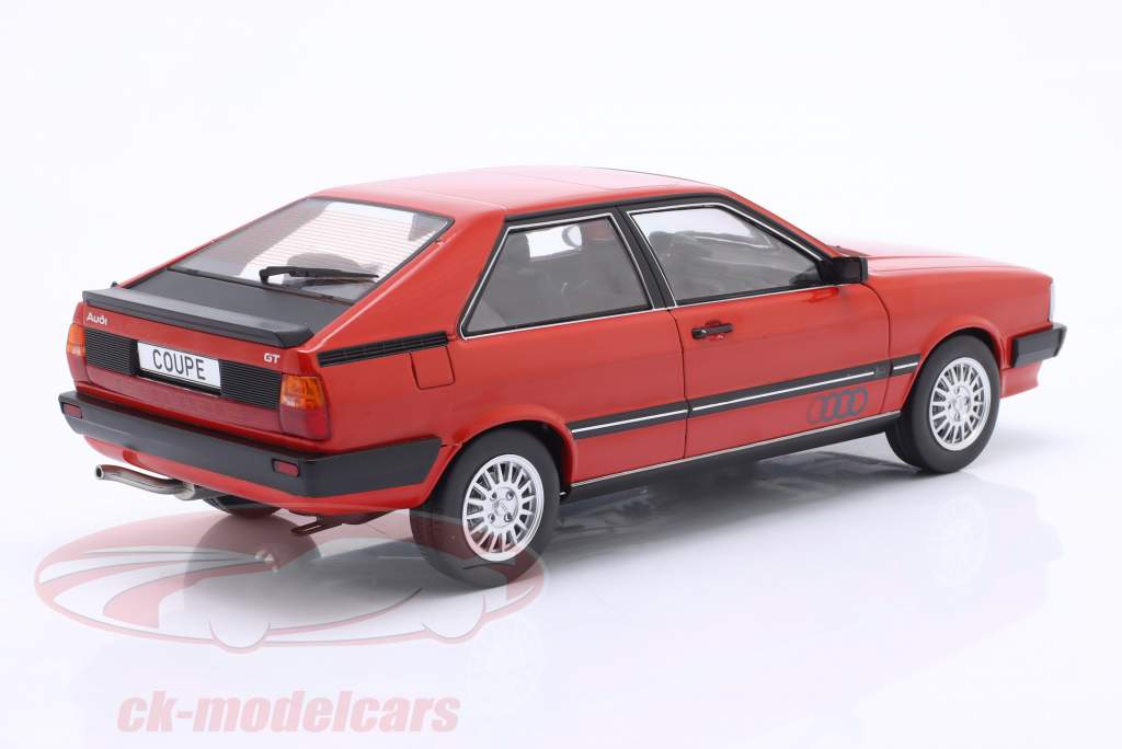 Audi Coupe GT Año de construcción 1980 rojo 1:18 ModelCar Group