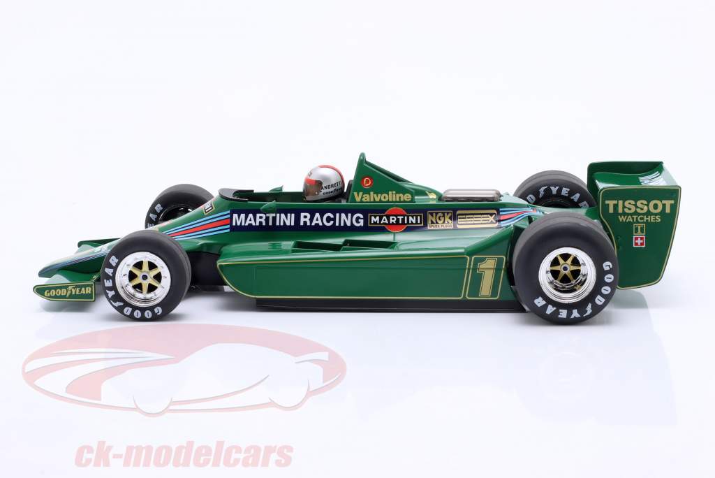 ModelCarGroup 1:18 Mario Andretti Lotus 79 #1 7th