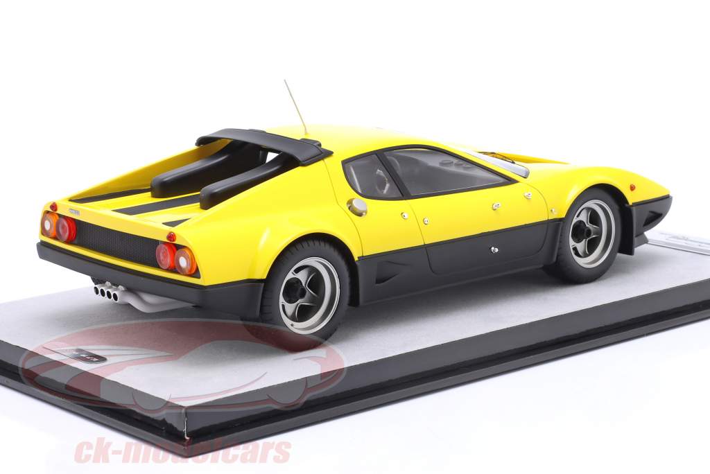 Ferrari 512 BB Clienti Corsa 1978 Modena amarillo 1:18 Tecnomodel