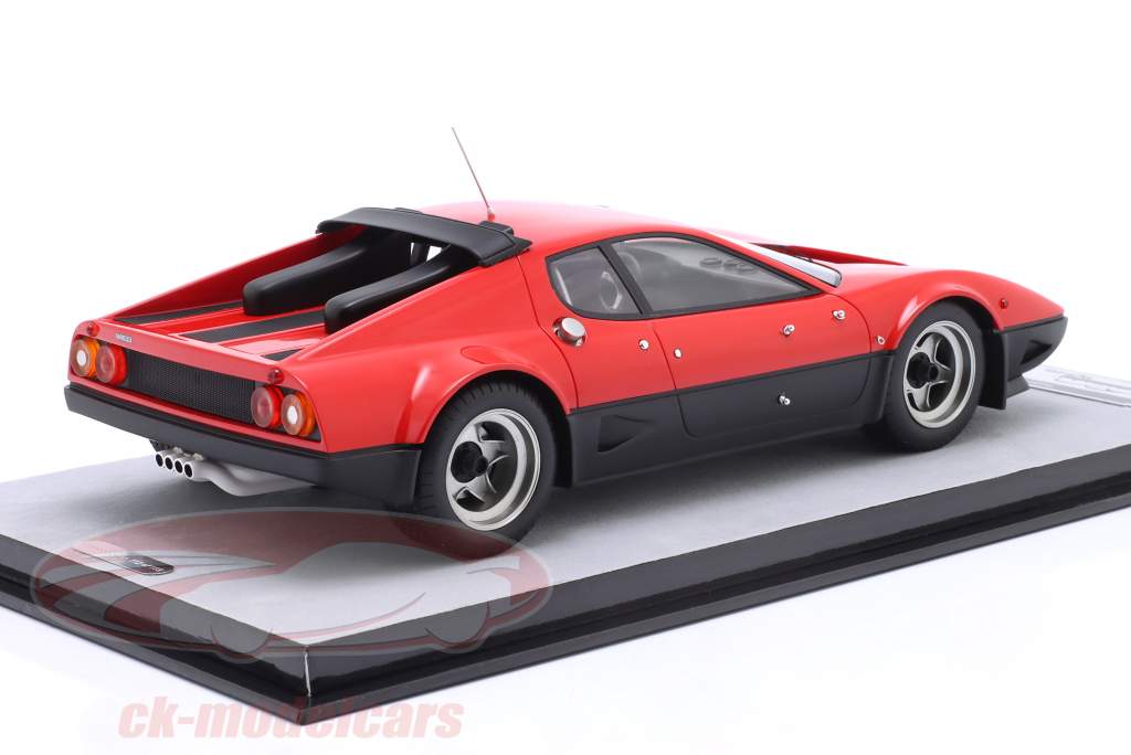 Ferrari 512 BB Clienti Corsa 1978 corsa rød 1:18 Tecnomodel