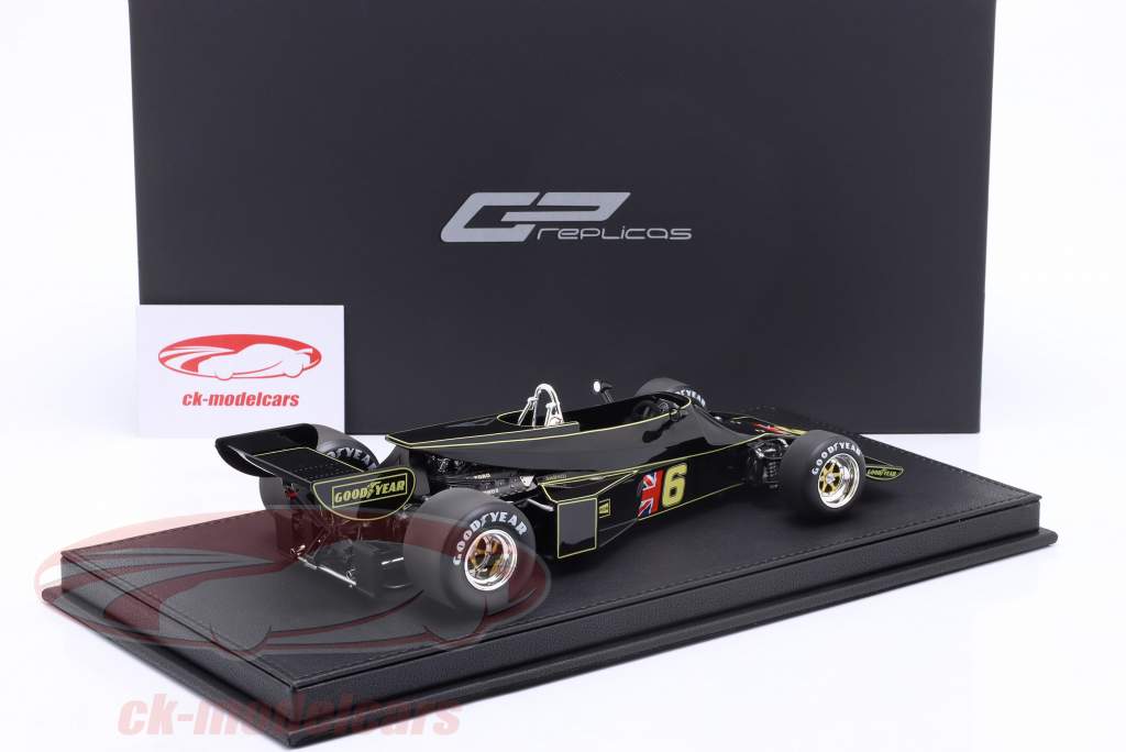 ミニカー　1/18 ロータス77 1976 ブラジルGP M.アンドレッティ #6 「GP REPLICASシリーズ」 [GRP095B] Gpreplicas Lotus Jps 77 #6 Andretti Brazil Gp 1976 1/18