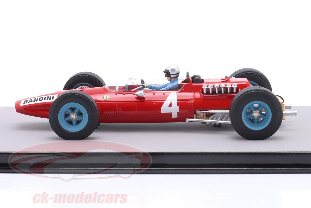 Lorenzo Bandini Ferrari 512 #4 4th Italien GP Formel 1 1965 1:18 Tecnomodel