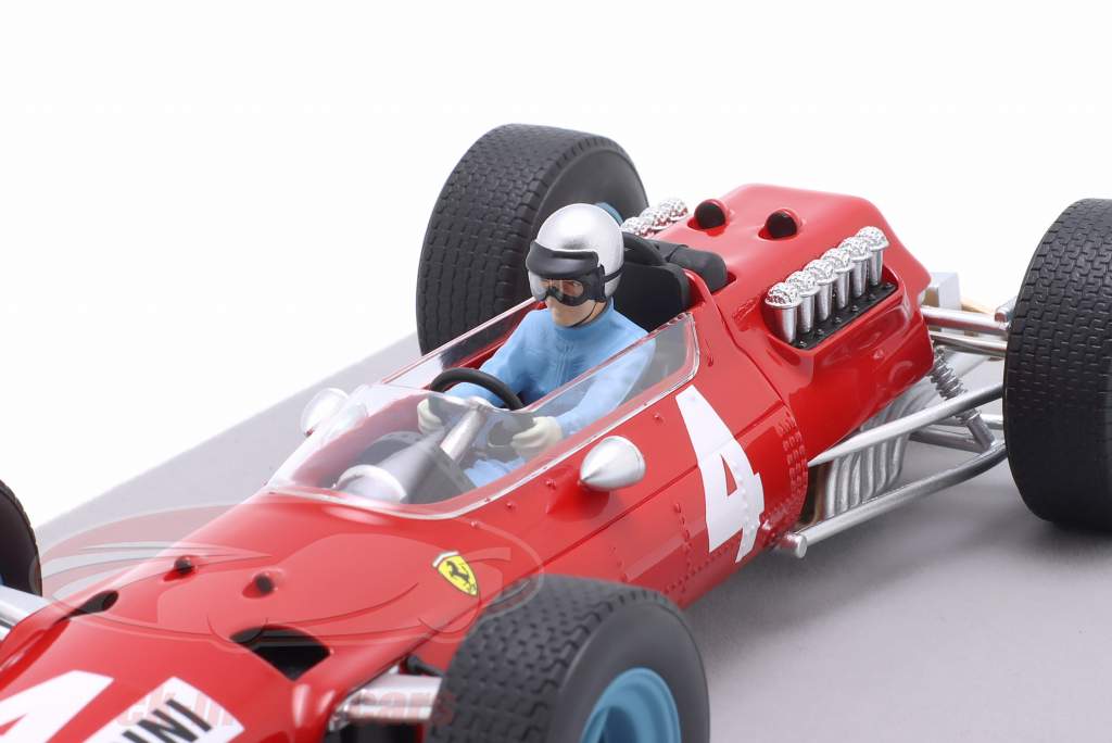 Lorenzo Bandini Ferrari 512 #4 4th Italien GP Formel 1 1965 1:18 Tecnomodel