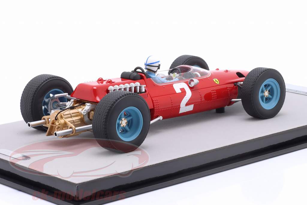 ミニカー　1/18 フェラーリ 512 F1 オランダGP 1965 J.Surtees ドライバーフィギュア付 #2 [TMD18-98C] フェラーリ 512 F1 オランダGP 1965 #2 J.Surtees (ドライバー
