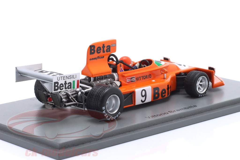 Vittorio Brambilla March 751 #9 vencedores Áustria GP 1975 1:43 Spark
