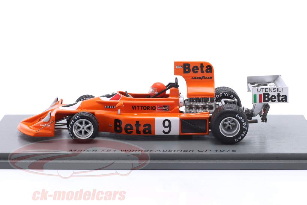 Vittorio Brambilla March 751 #9 Winner Austria GP 1975 1:43 SparW