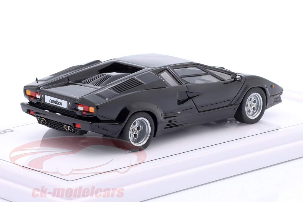 Lamborghini Countach 25 Jubilæum sort 1:43 TrueScale