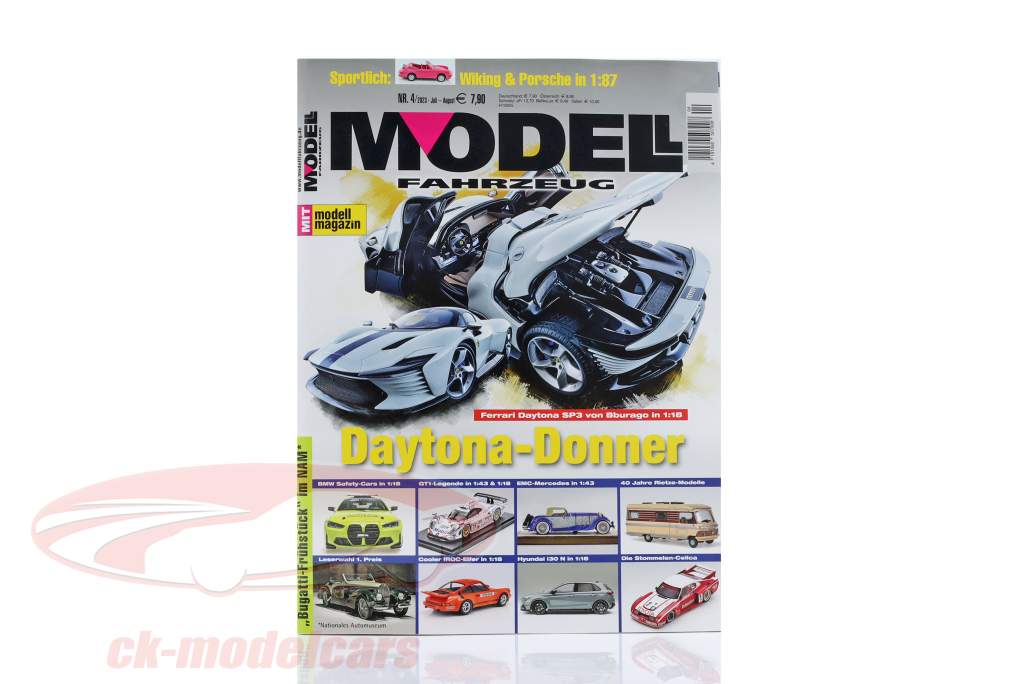 magazine MODELLFAHRZEUG Edition July / August - No. 4 / 2023