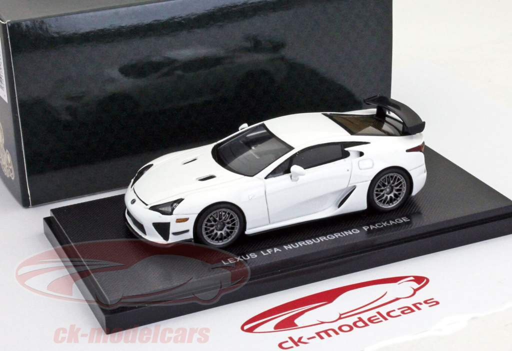 Lexus LFA Nurburgring Package branco 1:43 EBBRO