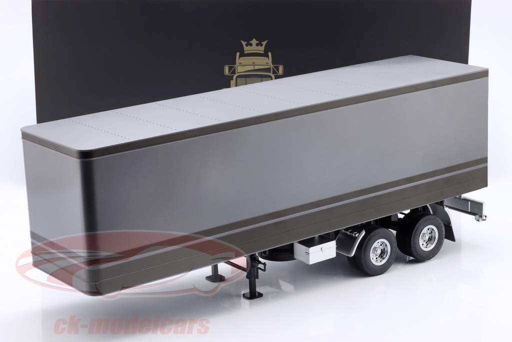 semi-trailer Gray metallic / anthracite 1:18 Road Kings