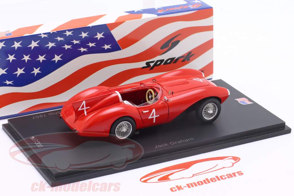 Spark 1:43 Aston Martin DB3S #4 3rd Cotati Pacific Coast