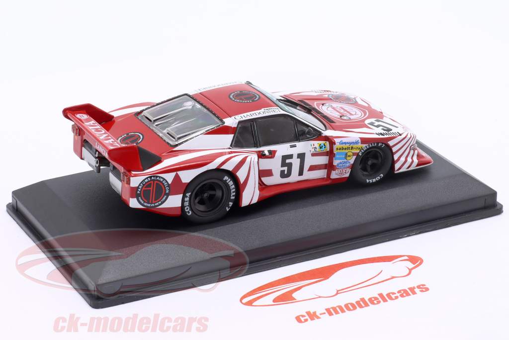 Lancia Beta Monte Carlo Turbo #51 24h LeMans 1980 1:43 Altaya