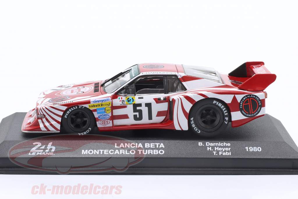 Lancia Beta Monte Carlo Turbo #51 24h LeMans 1980 1:43 Altaya