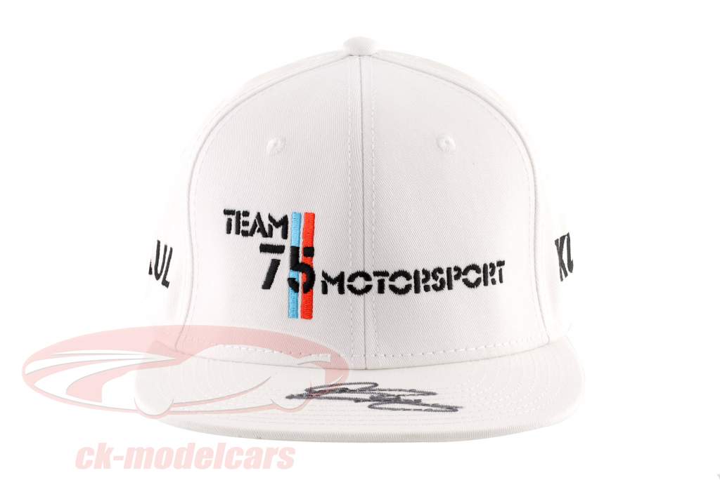 Flat Brim 帽 Team75 DTM 2022 Thomas Preining 签名 Edition