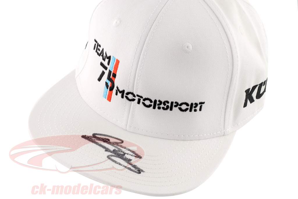 Flat Brim 帽 Team75 DTM 2022 Thomas Preining 签名 Edition