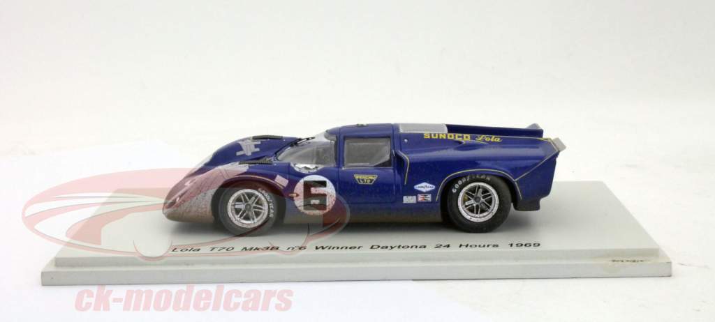 ローラT70 MK3B＃6勝者24デイトナ1969ドノヒュー、パーソンズ1時43スパーク