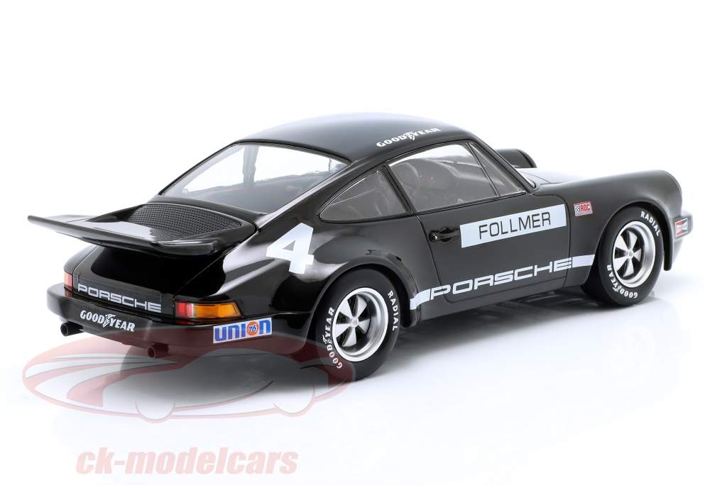 Porsche 911 Carrera 3.0 RSR #4 IROC Riverside 1973 George Follmer 1:18 WERK83