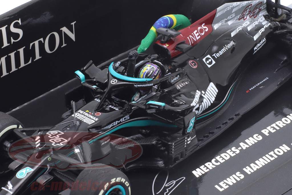 L. Hamilton Mercedes-AMG F1 W12 #44 vincitore Brasile GP formula 1 2021 1:43 Minichamps