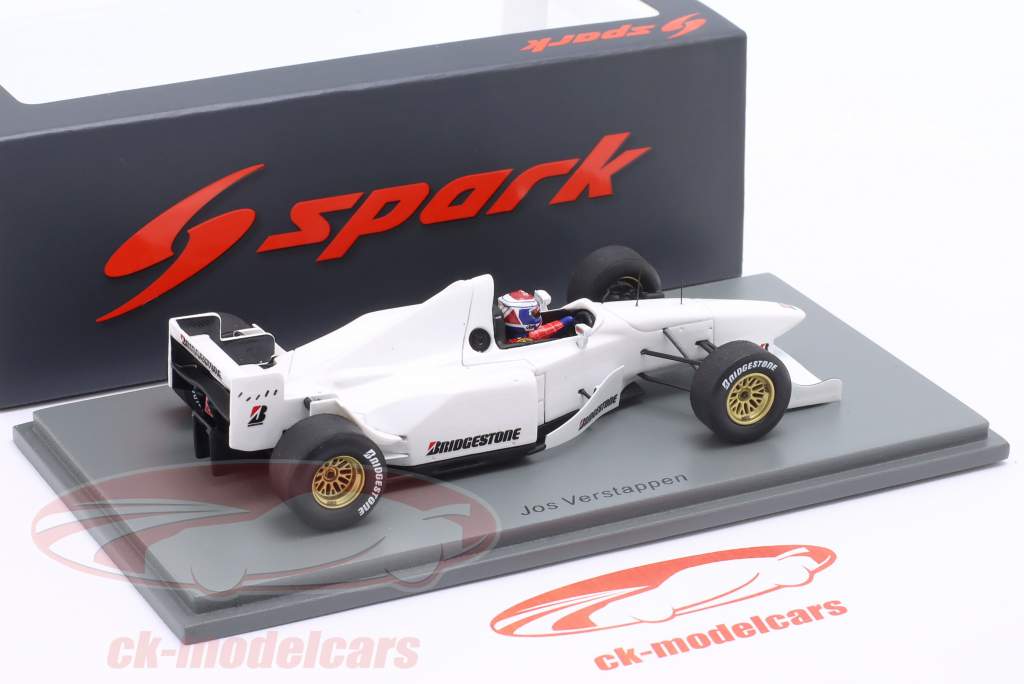 Jos Verstappen Ligier JS41 Suzuka pneus teste Fórmula 1 1996 1:43 Spark