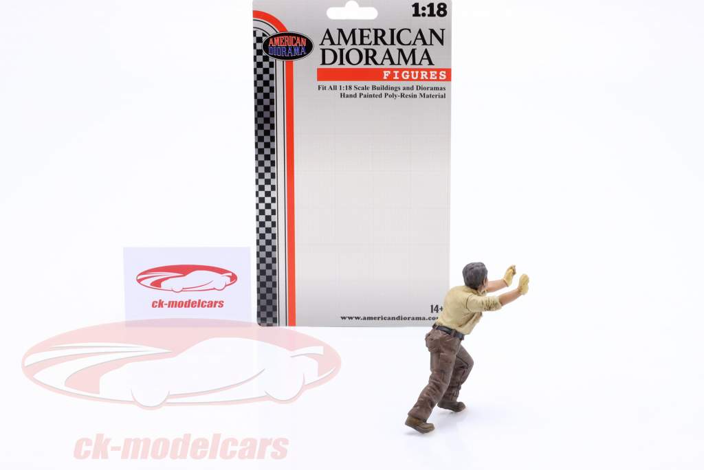 Mechanic Crew Offroad Camel Trophy figure #5 1:18 American Diorama